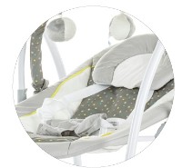Детское кресло-качалка Chipolino Aria Grey (LSHAR0172GR)