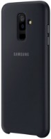 Husa de protecție Samsung Dual Layer Cover Galaxy A6+ Black