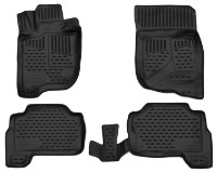 Автоковрики Novline Element Mitsubishi Pajero Sport 2016 (EXP.ELEMENT3D3546210)
