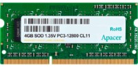 Оперативная память Apacer 4GB DDR3 1600MHz SODIMM