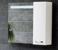 Dulap cu oglindă Martat Ares 90 White (12370)