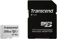 Карта памяти Transcend 300S 256GB Class 10 UHS-I U1 +SD adapter (TS256GUSD300S)