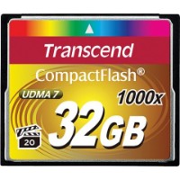 Карта памяти Transcend CompactFlash 32Gb 1000X (TS32GCF1000)