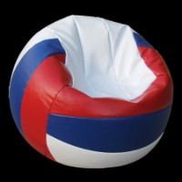 Fotoliu puf Relaxtime Volleyball TriColor medium WBR