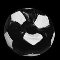Бинбэг Relaxtime Football medium Black&White