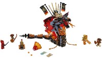 Set de construcție Lego Ninjago: Fire Fang (70674)