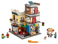 Set de construcție Lego Creator: Townhouse Pet Shop & Cafe (31097)