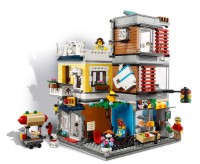 Set de construcție Lego Creator: Townhouse Pet Shop & Cafe (31097)