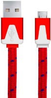 Кабель Esperanza Micro USB 2.0 Braided Flat Red (EB176R)
