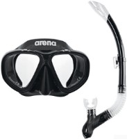 Masca şi tub pentru înot Arena Premium Snorkeling Set (002018-505)