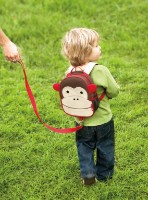 Детский рюкзак Skip Hop Zoo Litlte Monkey + Safety Belt (212203)