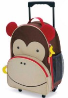 Geantă pentru copil Skip Hop  Zoo Little Monkey + Troller (212303)
