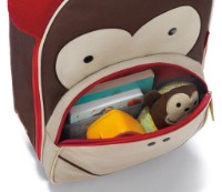 Geantă pentru copil Skip Hop  Zoo Little Monkey + Troller (212303)