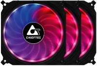 Вентилятор для корпуса Chieftec CF-3012-RGB x3 Set