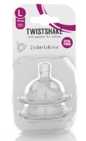 Соска для бутылочки Twistshake Bottle nipplel 4+