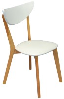 Стул Evelin Cameroon White+Bella Beech PV White
