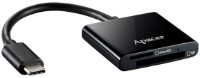 Картридер Apacer AM532 USB Type-C Black (APAM532B-1)