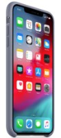 Чехол Apple iPhone XS Silicone Case Lavender Gray