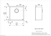 Кухонная мойка Reginox Miami 40x40 Copper фото №4 — интернет-магазин Desire.md