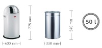 Coș de gunoi Wesco 175831-11 imaginea #3 — magazin online Desire.md