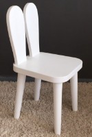 Masa pentru copii cu scaune BabyTime Bunny White