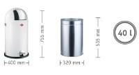 Coș de gunoi Wesco 177734-41