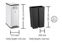 Coș de gunoi Wesco 381511-76 imaginea #5 — magazin online Desire.md