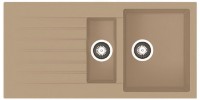 Chiuvetă de bucătărie Fabiano Classic 100x50x15 Beige imaginea #1 — magazin online Desire.md