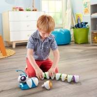 Jucarii interactive Fisher Price Caterpillar Connect and Run (DKT39)