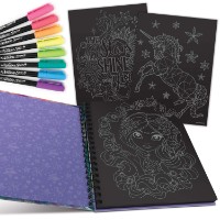 Colorare Nebulous Stars Black Pages Coloring Book (11111)