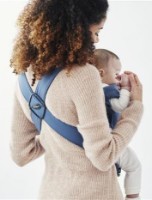Marsupiu pentru copii BabyBjorn Mini Vintage Indigo (021074E1) imaginea #3 — magazin online Desire.md
