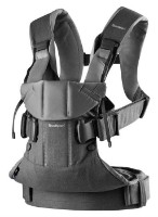 Marsupiu pentru copii BabyBjorn One Denim Grey (098094E1)