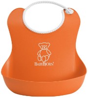 Набор слюнявчиков BabyBjorn Soft Bib Orange/Turquoise (046207A)
