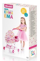 Коляска для кукол Chipolino Emma (KZKEM0181FL)