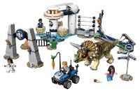 Set de construcție Lego Jurassic World: Triceratops Rampage (75937)