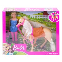 Păpușa Barbie Horseback Riding (FXH13)