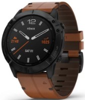 Smartwatch Garmin fēnix 6X Pro Sapphire Editions Leather (010-02157-14)