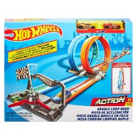 Set jucării transport Hot Wheels Dragstrip Champion (GFH85)