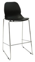 Барный стул Vitra CT-616-1N Black