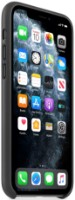 Чехол Apple iPhone 11 Pro Leather Case Black