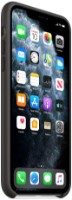 Husa de protecție Apple iPhone 11 Pro Max Silicone Case Black