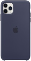 Husa de protecție Apple iPhone 11 Pro Max Silicone Case Midnight Blue