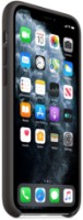 Husa de protecție Apple iPhone 11 Pro Silicone Case Black
