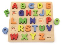 Набор букв Viga Block Puzzle — Alphabet Uppercas (50124)