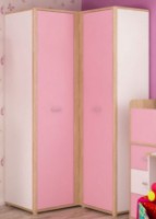 Детский шкаф Мебель Сервис Leo Angularb Pink (701658)