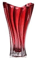 Ваза Bohemia Plantica Red 32cm 524943
