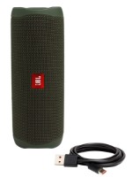 Портативная акустика JBL Flip 5 Green фото №4 — интернет-магазин Desire.md