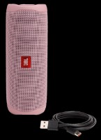 Портативная акустика JBL Flip 5 Pink фото №2 — интернет-магазин Desire.md
