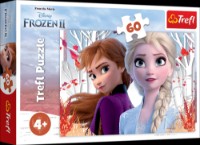 Пазл Trefl 60 Frozen 2 The Enchanted World of Anna and Elsa (17333)
