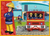 Puzzle Trefl 4in1 Fireman Sam to the rescue prism fireman sam (34311)